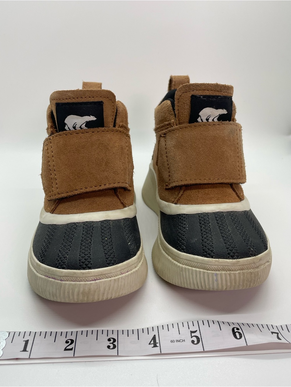 SOREL Toddler size 11 - Out 'N About with Strap Waterproof Boots - Brown/Black